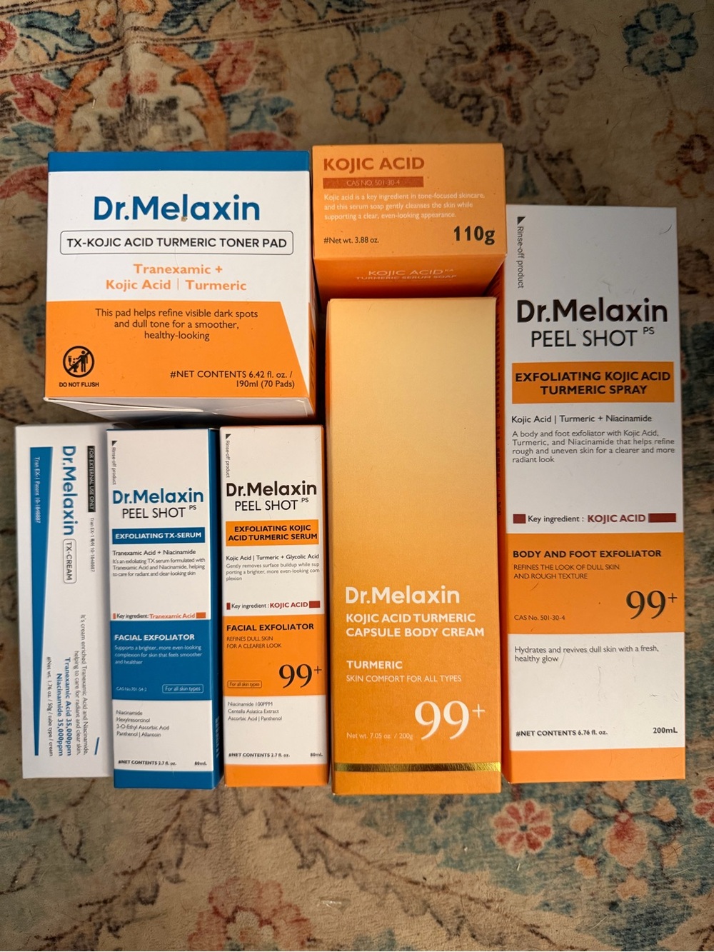 Dr Melaxin Exfoliating Set